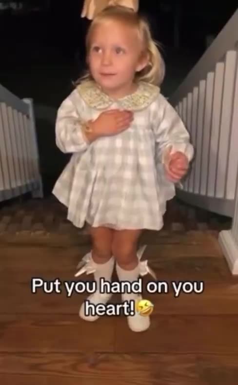 TOO CUTE not to share. Pledge of Allegiance