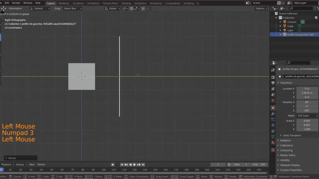 Blender Modelado_goomba 01