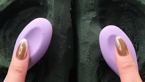 Relaxing ASMR video Foam (1 Minute)