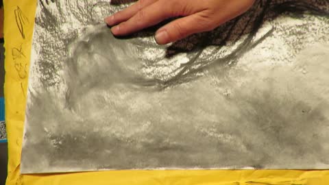 Charcoal Drawing: Jim Dine's Raven, Part 1