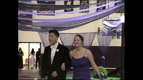 2000-01 WPHS Vids 100 Prom 066 Grand March Couple 39 by Glenn Strader