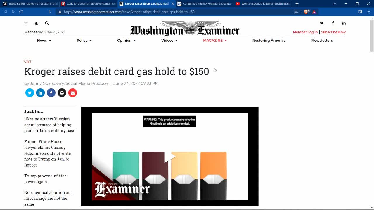 Credit Card holds increases as gas prices rises