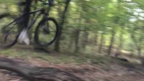 Mountain Biker Sends it a Bit Too Hard