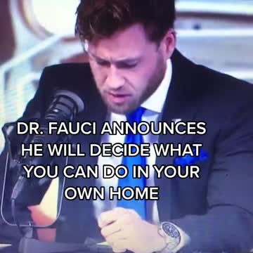 Why are you believing Fauci and the CDC machine