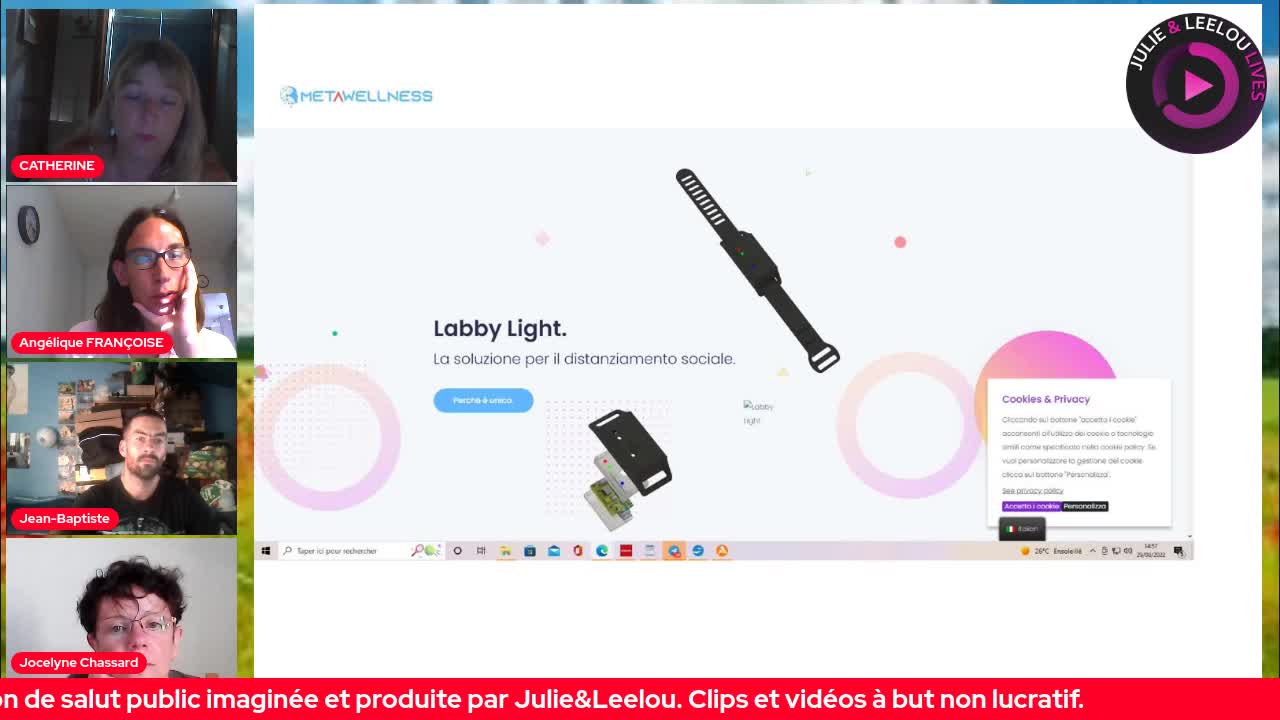 Suite Riposte Bracelets Connectés dans Sarthe 29/08 avec Jocelyne & Co