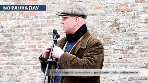 NO PAURA DAY 17 ~ Cesena 27/3/2021, intervento di Carlo Lamperti (Tutela Costituzionale)