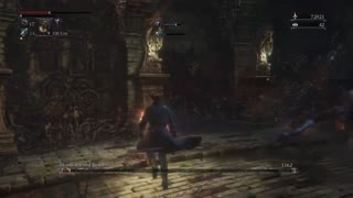 Bloodborne Blood Starved Beast (Dungeon vers.) Bossfight