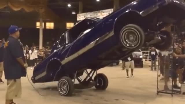 When Your Poor Friend Try Low rider Car