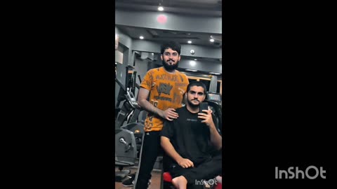 After Hard gym workout getting mirror video✌️💪
