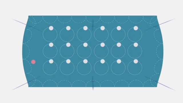 This conductivity isn't affected by small changes in the material