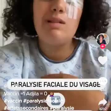 Francia Adjila 20 anni Danni da vaccino