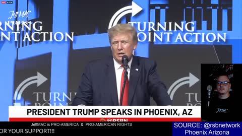 President Trump Protect Our Elections Rally Phoenix Arizona USA