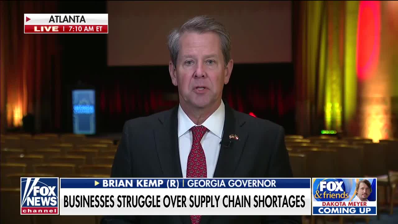 Gov. Kemp responds to Biden's criticism of Georgia's voting law