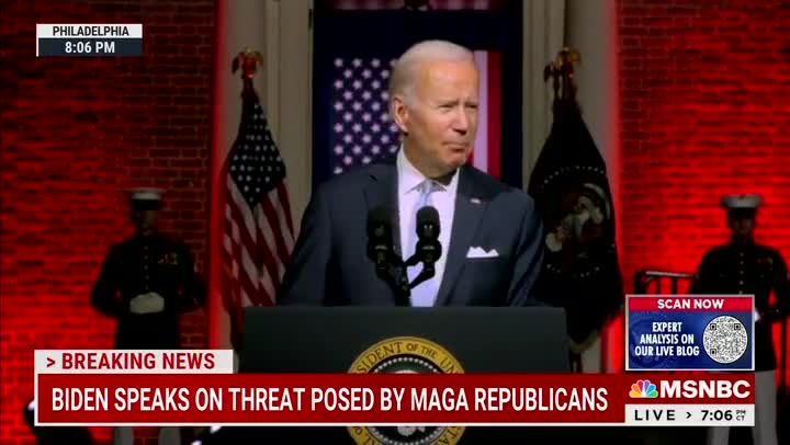 Biden Just Branded YOU a Threat to the Country