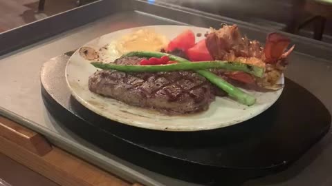 Steak Fire show