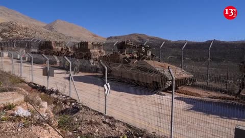 Israeli troops seen moving inside the buffer zone between occupied Golan Heights and Syria