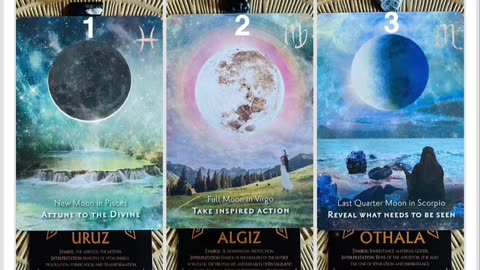 Full Buck Moon 🦌🌕 Pick A Pile Reading | Over On My YouTube Channel