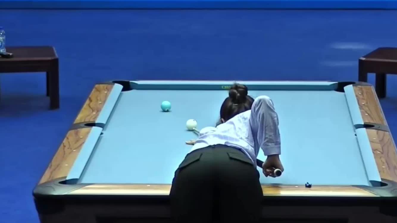 Impressive Run Out Korean Pool Player, Eunji Park!