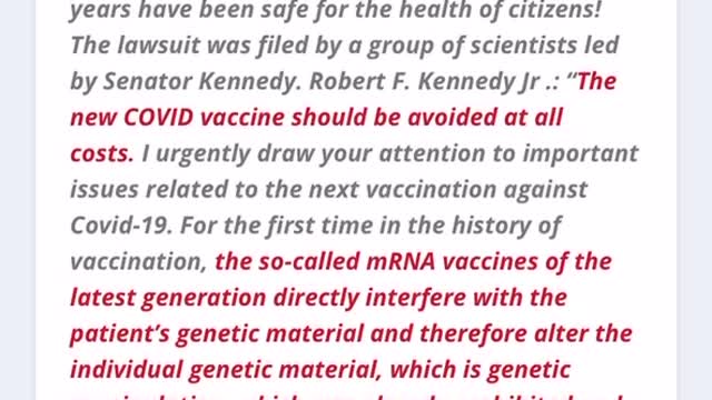 Vaccine Ruled As Murder Weapon!