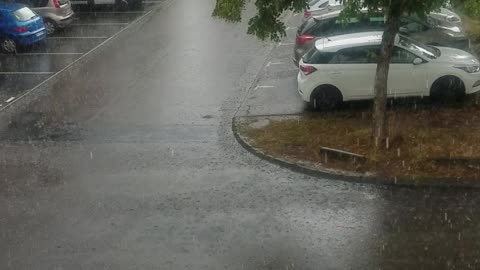 raining in france