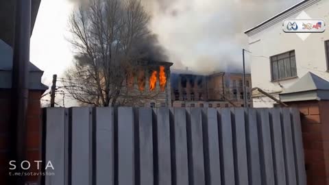 Fire at Russian top-secret military research base
