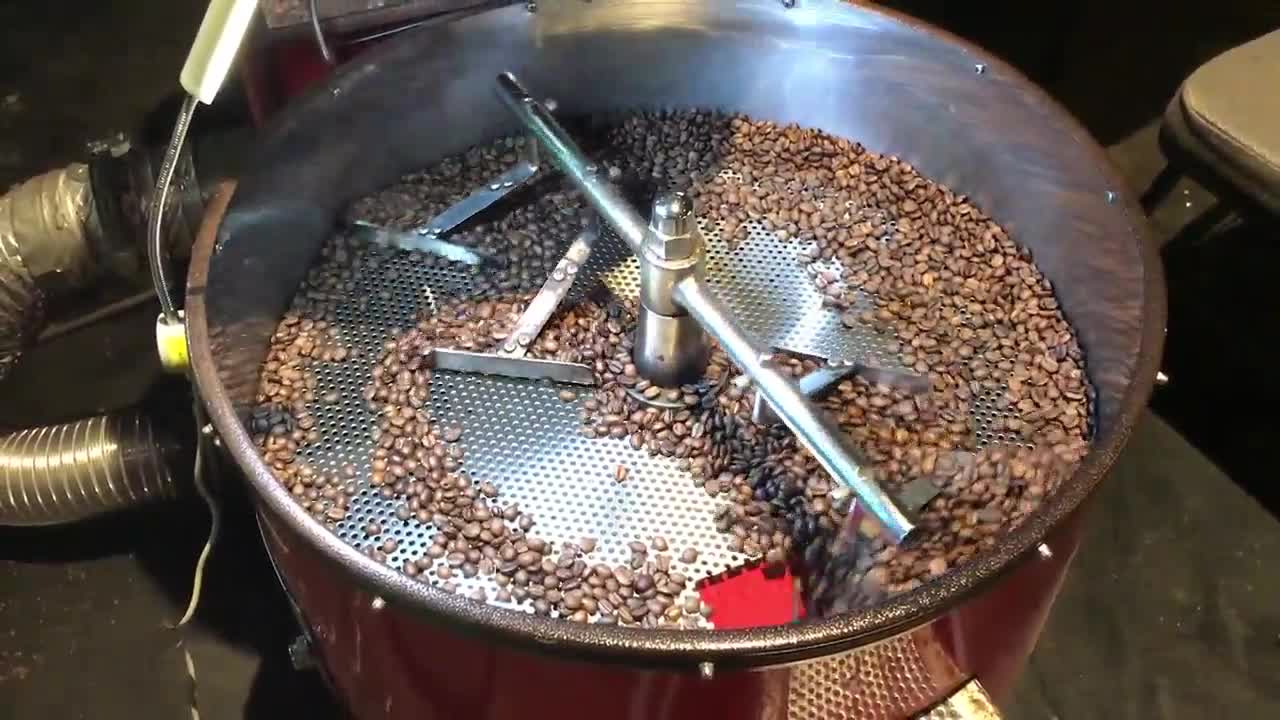 Micro-roasting at Six Shooter Coffee