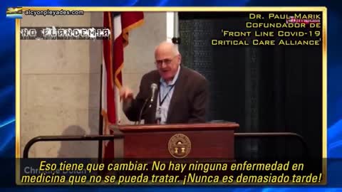 Dr. Paul Marik: Sabemos que entre el 2% y 3% tienen efectos adversos