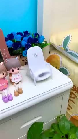 Portable Mini Chair Wireless Charger With Speaker