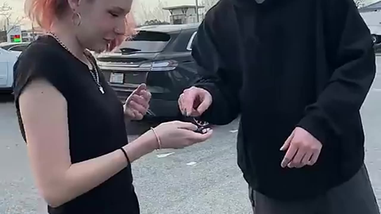 Tipping A Waitress A Car