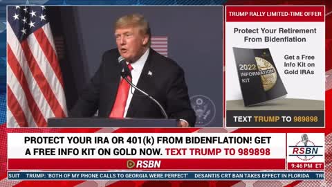Trump: death penalty for those that kill police officers and human trafficker