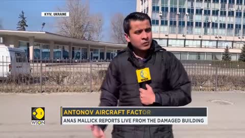 Russia Ukraine crisis_ Residential buildings hit by artillery firing in Oblon _ News