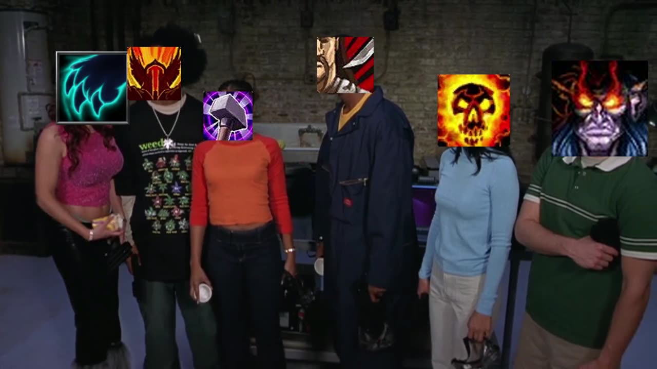 Casters vs Melee - Classic WoW WotLK meme