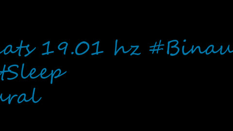 binaural_beats_19.01hz_AudioSphereHarmony BinauralMindfulness BinauralHealing