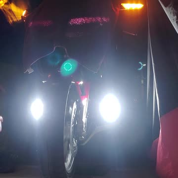 2018 Honda Goldwing multifunction fog light demo.