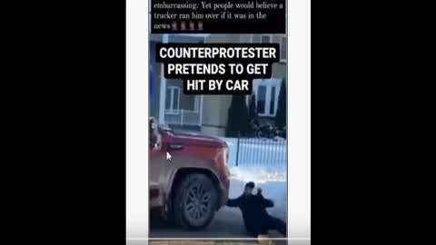 FAKE COUNTER PROTESTORS