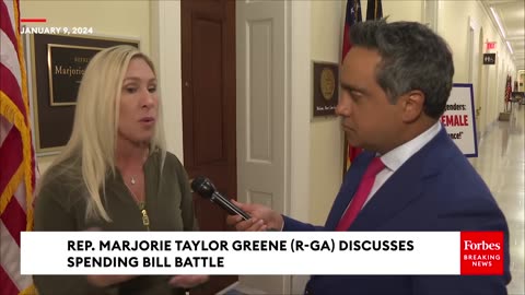 Marjorie Taylor Greene slams speaker Johnson