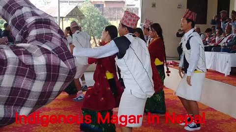 Traditional Magar dance