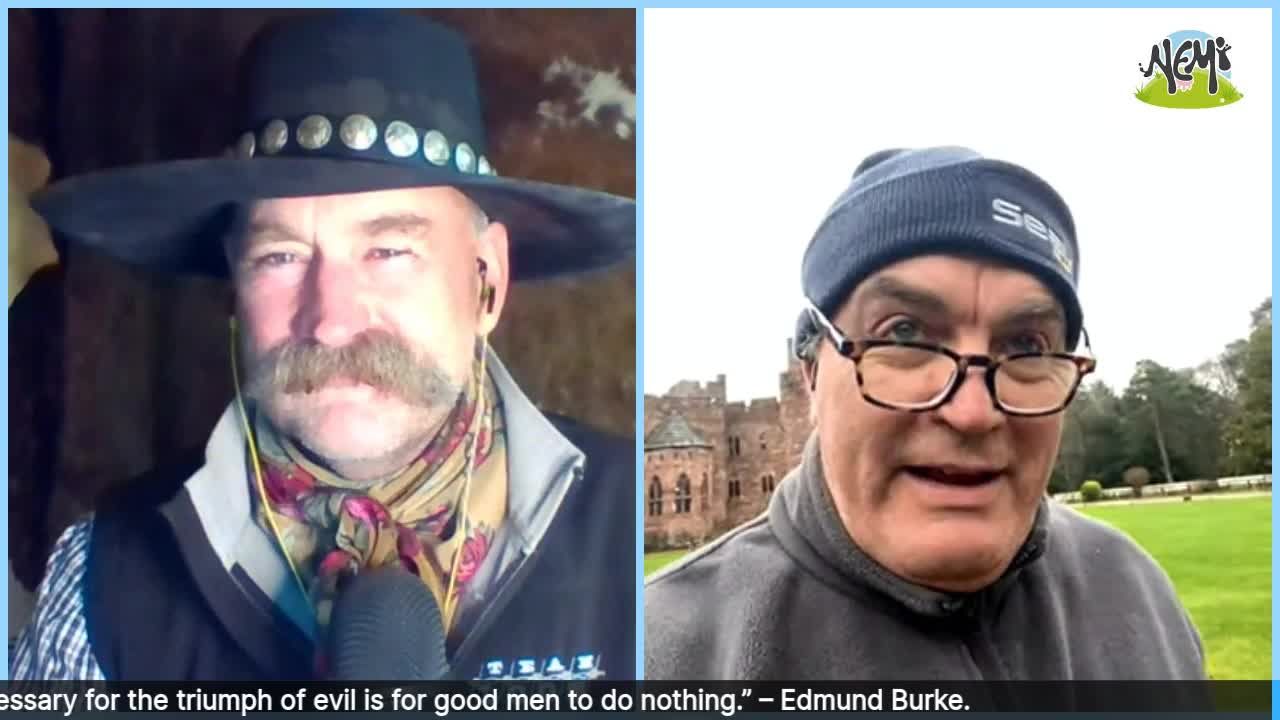 Across the Pond Dec 3, 2020 Andrew from the Castle that of Robin Hood fame