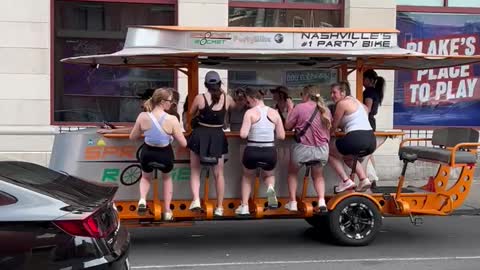 Pedal Tavern - 3rd Avenue North, Nashville, Tennessee