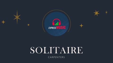 Solitaire I Carpenters I karaoke with Lead Vocal I ExpressMusic