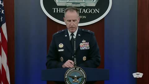 Pentagon Press Secretary Holds Briefing