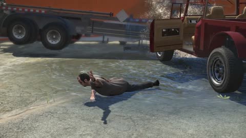 GTA V The Horible Death Scene in Gta V of Trevor All My Friends are Toxic