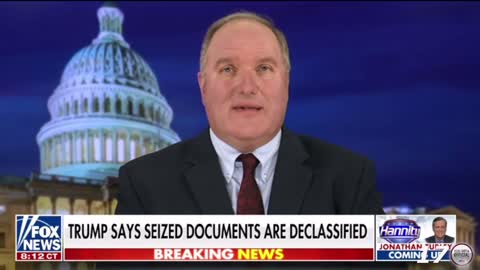 President Trump confirmed The process he used to declassified documents.