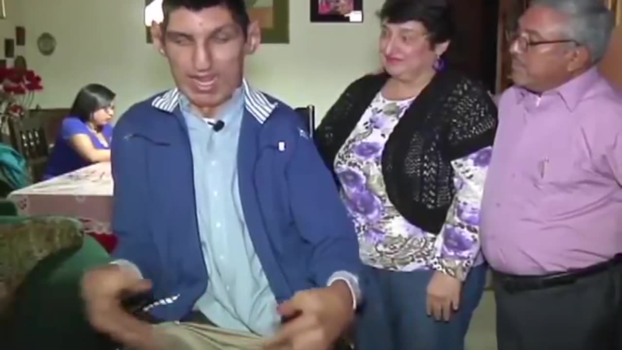 Giant man with Insanely deep voice
