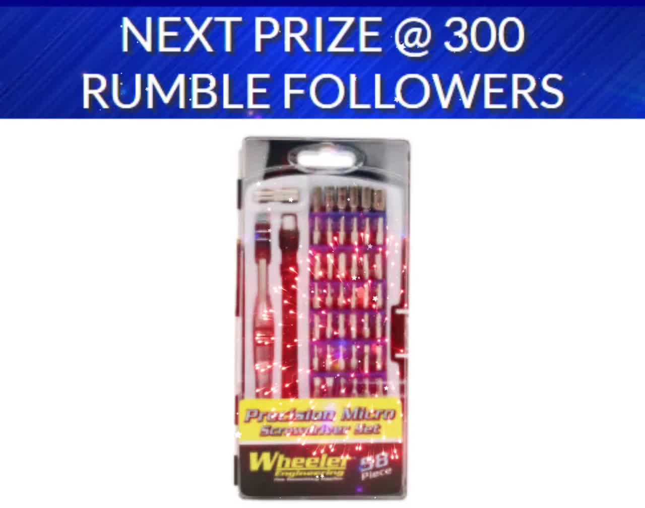 Plenty more Freedom Network prizes to giveaway! Here's what's next for Rumble!