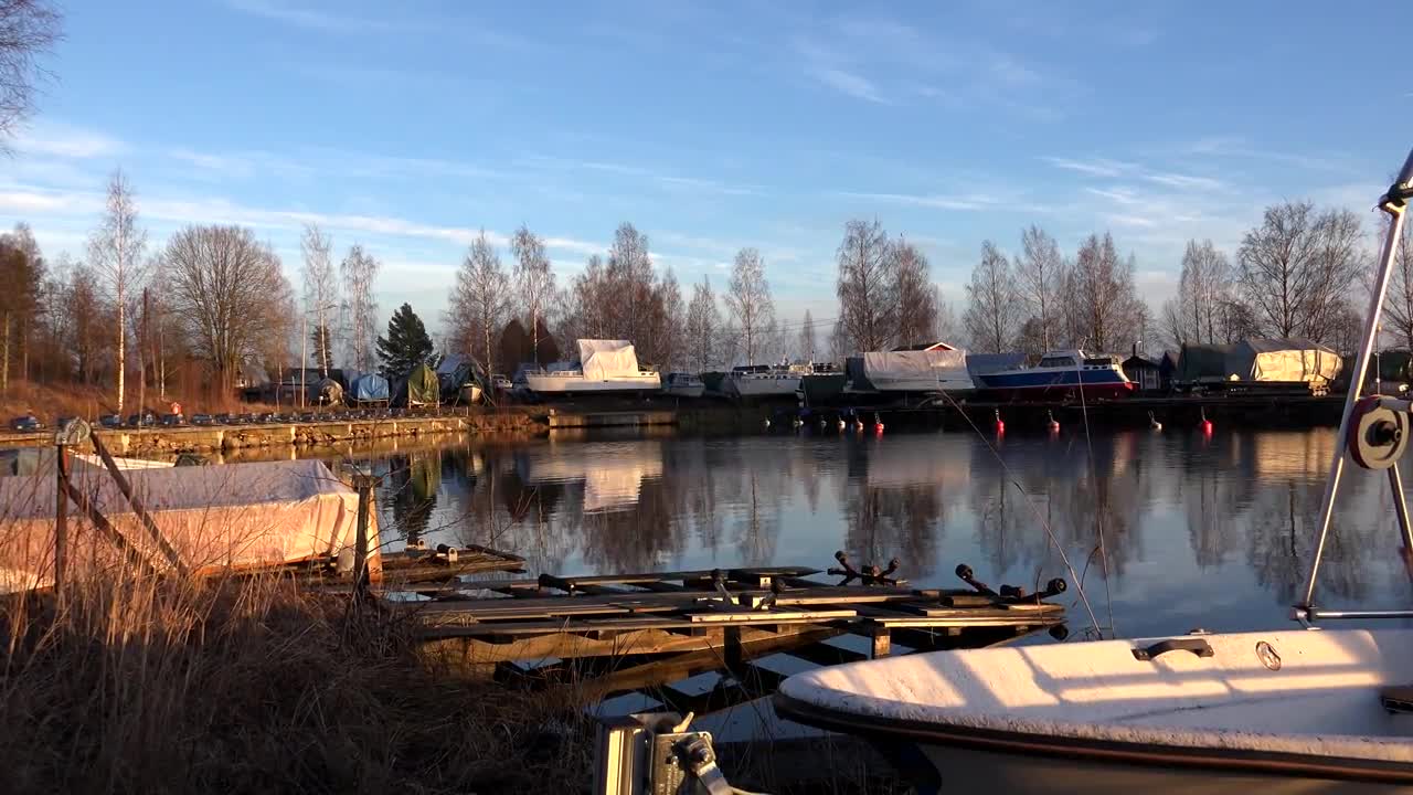 Beautiful scenery in Finland (4K video)