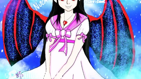 New dress for my oc nuclear speedpaint