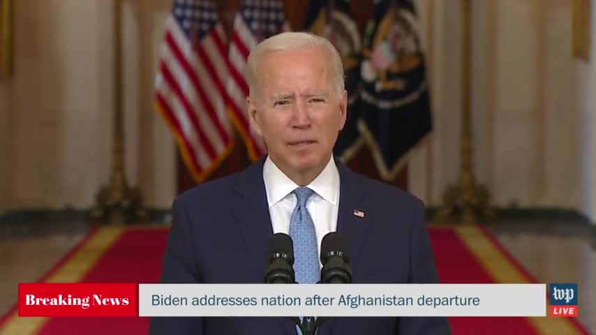Biden Plays the Blame Game, Says Trump is Responsible for "Arbitrary Deadline"