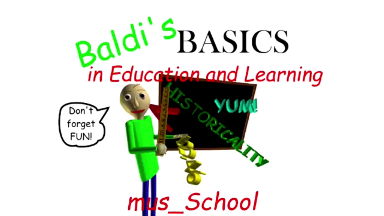 baldi's basics songs greeny music videos