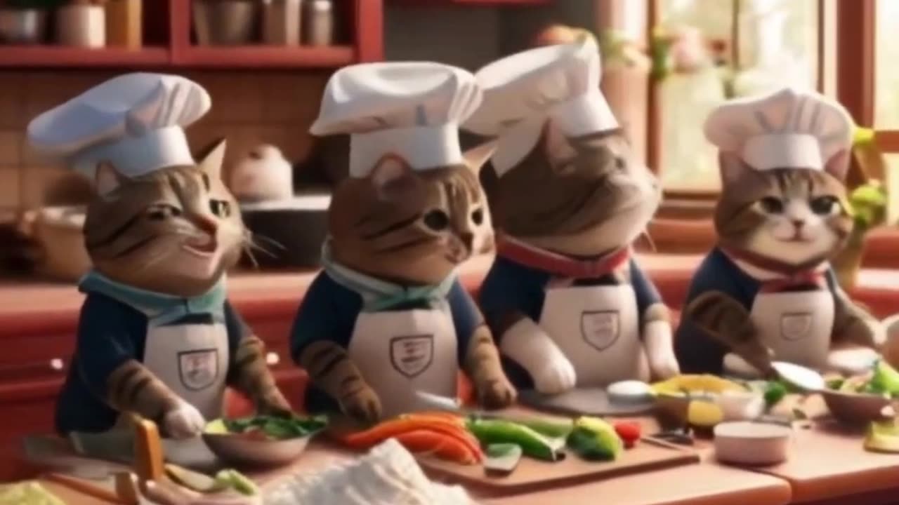 Animated CAT Cooking